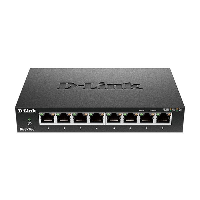 D-Link 8-Port Gigabit Desktop Switch/Product Detail/Electronics