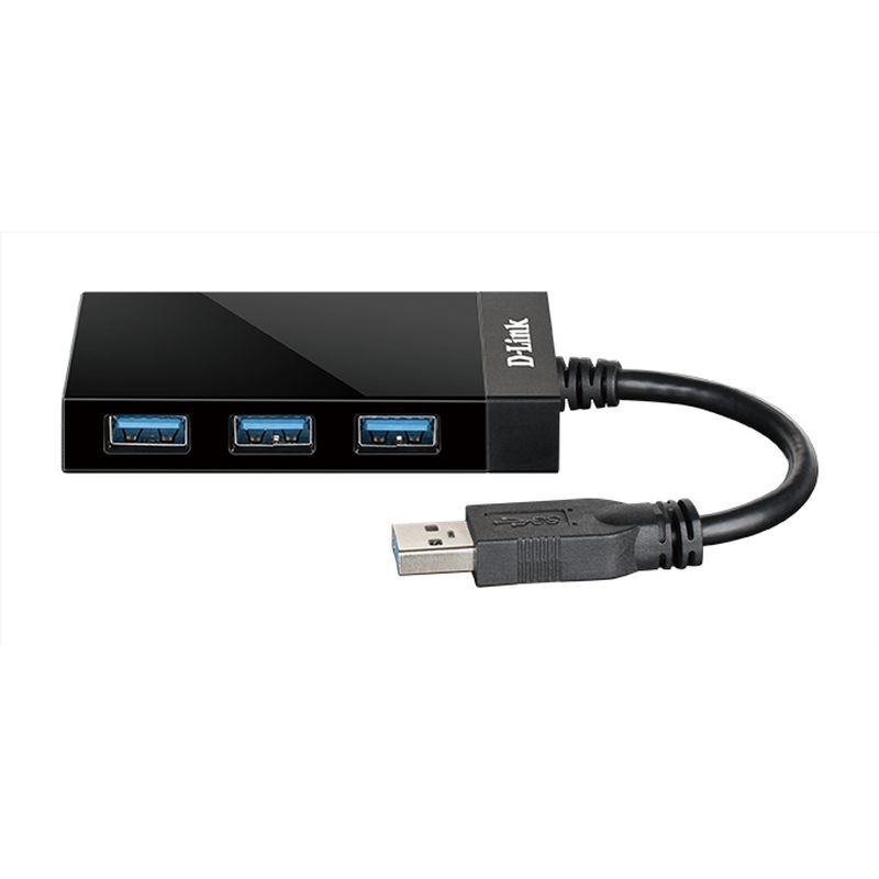 D-Link 4-Port SuperSpeed USB 3.0 Portable Hub/Product Detail/Electronics