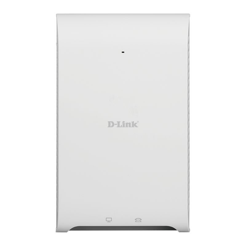 D-Link Wireless AC1200 Wave 2 Dual-Band Wall-Plate PoE Access Point/Product Detail/Electronics