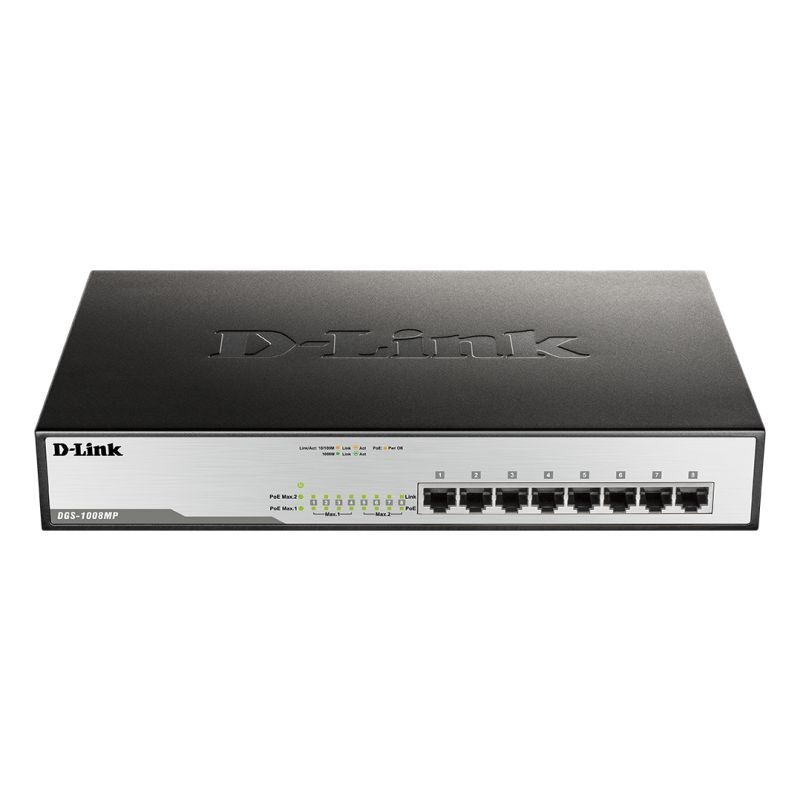 D-Link 8-Port Gigabit PoE Unmanaged Switch with 140W PoE/Product Detail/Electronics