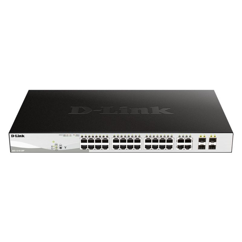 D-Link 28-Port Gigabit Smart Managed PoE Switch with 28 RJ45/Product Detail/Electronics