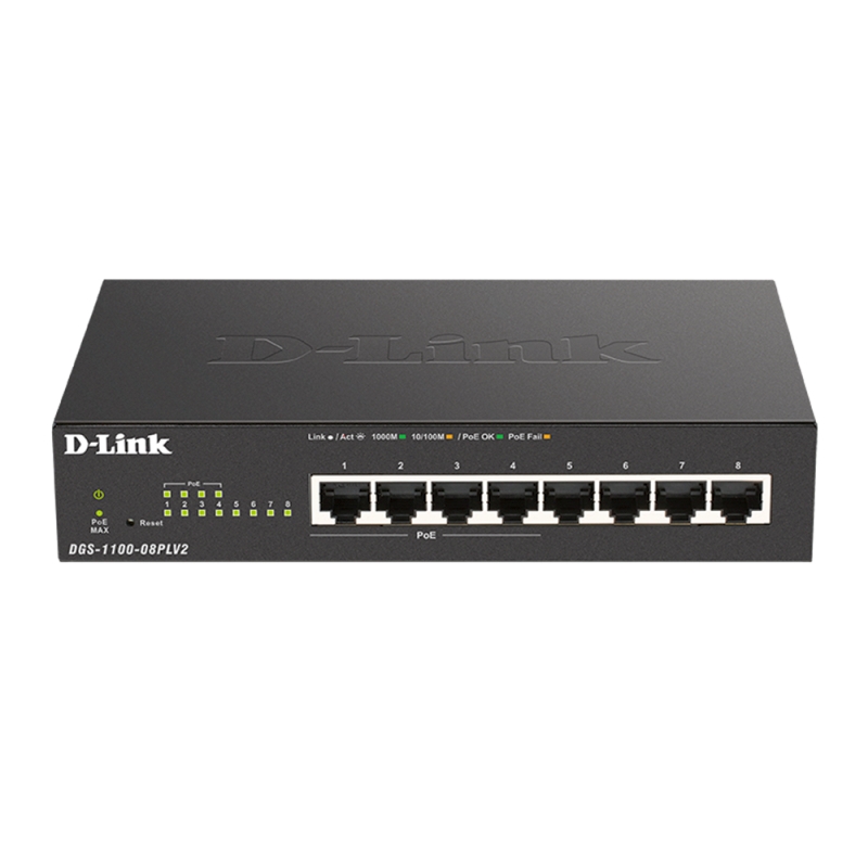 D-Link 8-Port Gigabit Smart Managed PoE Switch with 4 PoE ports/Product Detail/Electronics