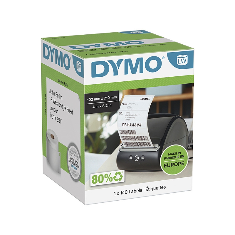 Dymo LW Labels DHL 102X210mm/Product Detail/Stationery