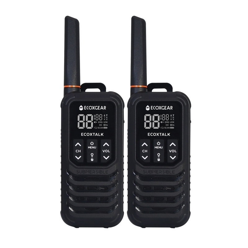 ECOXTALK EXG200 2-Watt IP67 Handheld UHF Radio Twin Pack (13km)/Product Detail/Electronics