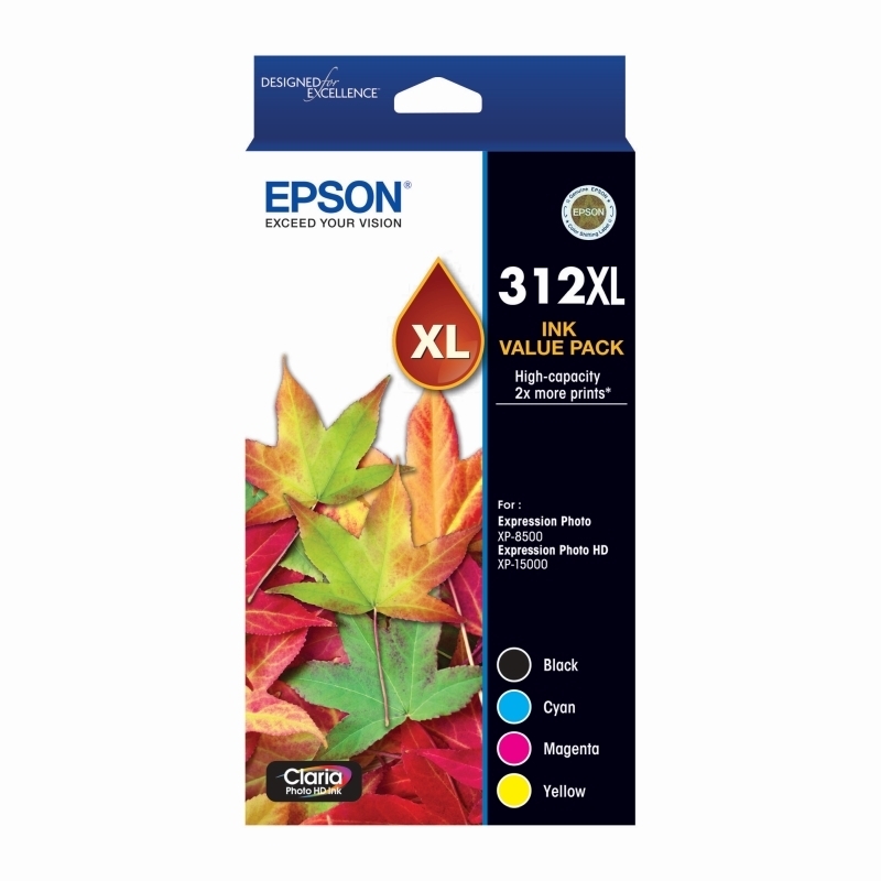 Epson 312XL CMYK Colour Pack/Product Detail/Stationery