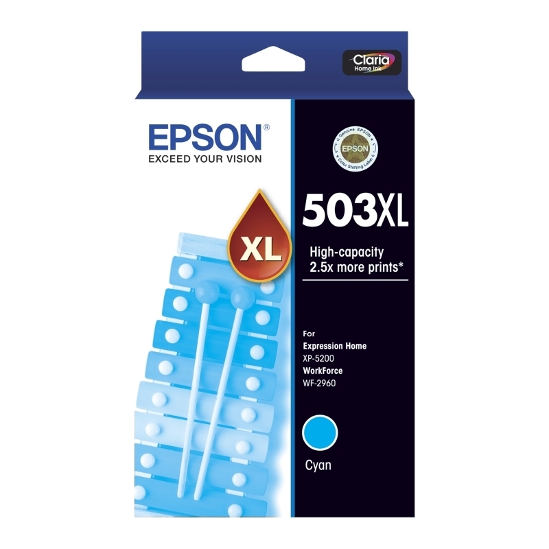 Epson 503XL Cyan Ink Cart/Product Detail/Stationery