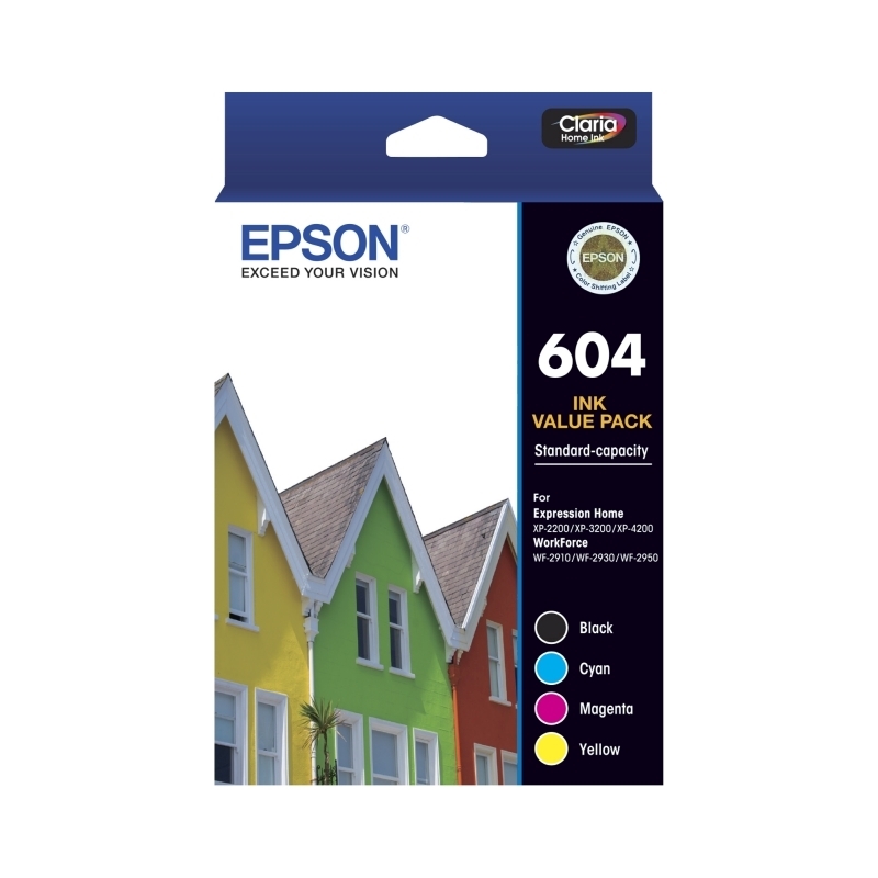 Epson 604 4 Ink Value Pack/Product Detail/Stationery