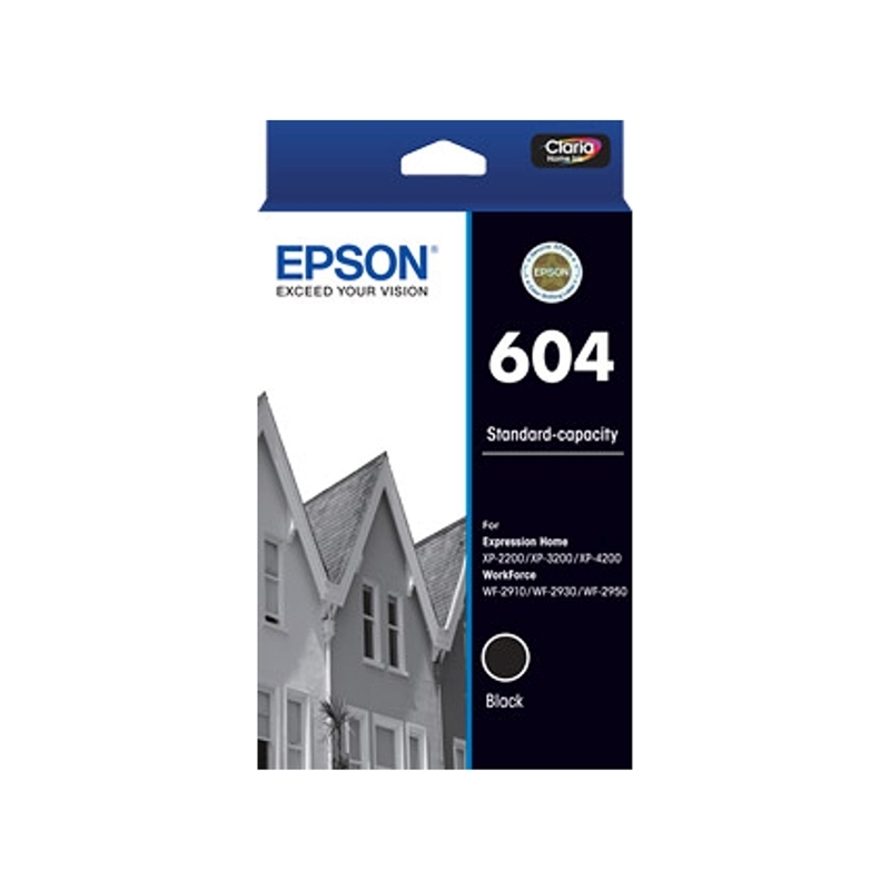Epson 604 Black Ink Cart/Product Detail/Stationery