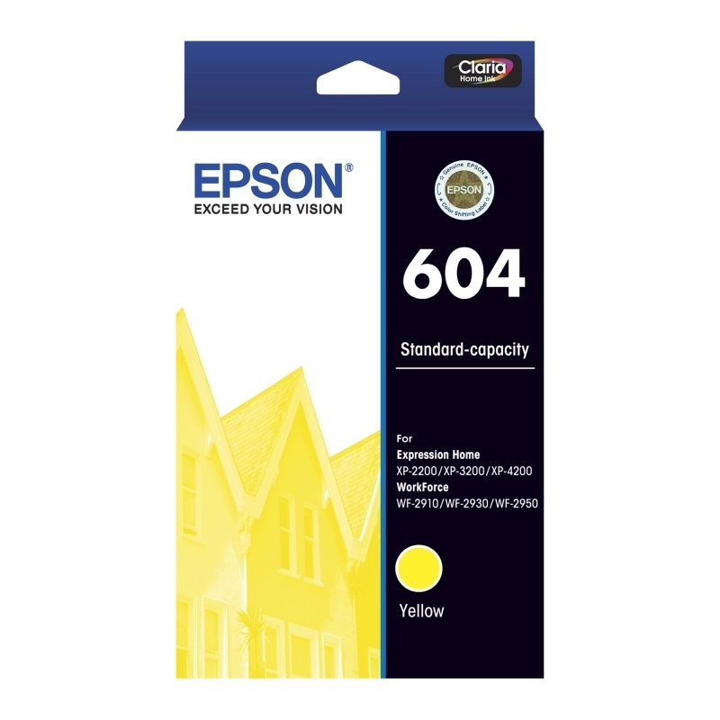 Epson 604 Yellow Ink Cart/Product Detail/Stationery