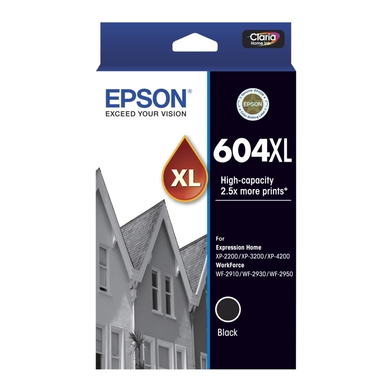 Epson 604XL Black Ink Cart/Product Detail/Stationery