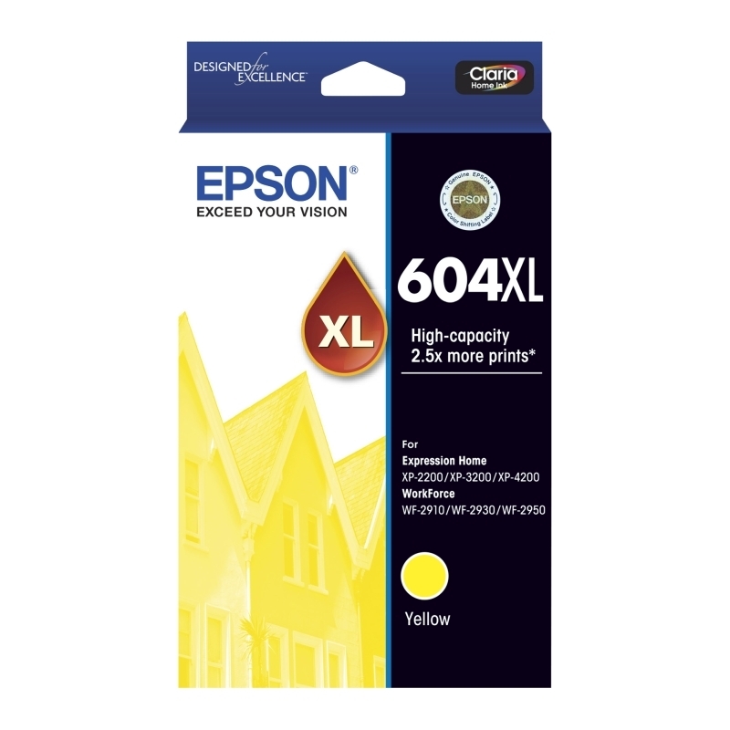 Epson 604XL Yellow Ink Cart/Product Detail/Stationery