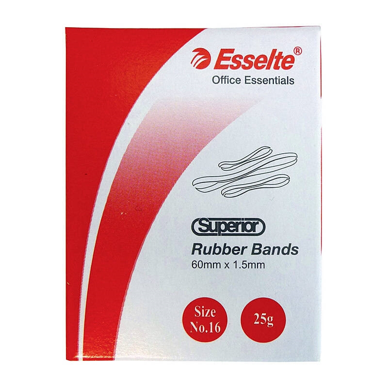 Esselte Superior Rubber Bands Size 16/Product Detail/Stationery