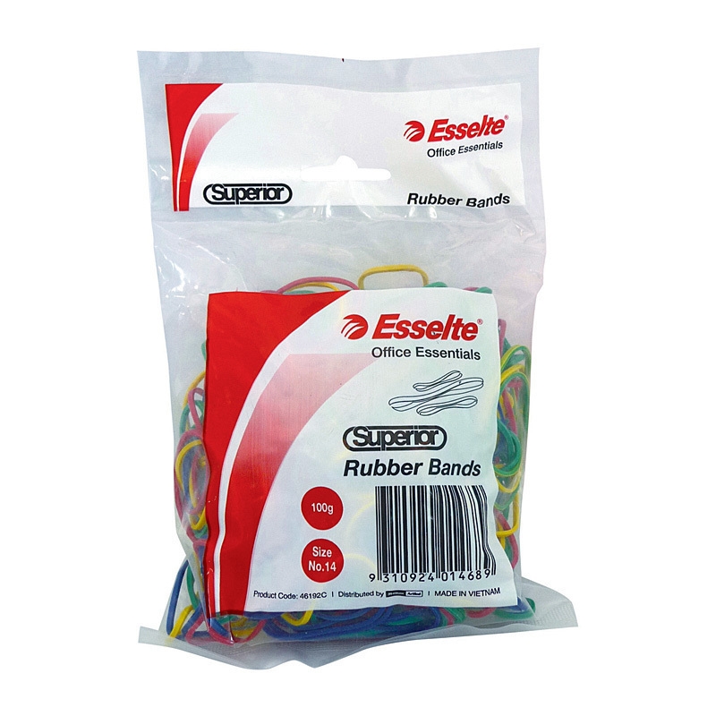 Esselte Superior Rubber Bands Assorted/Product Detail/Stationery