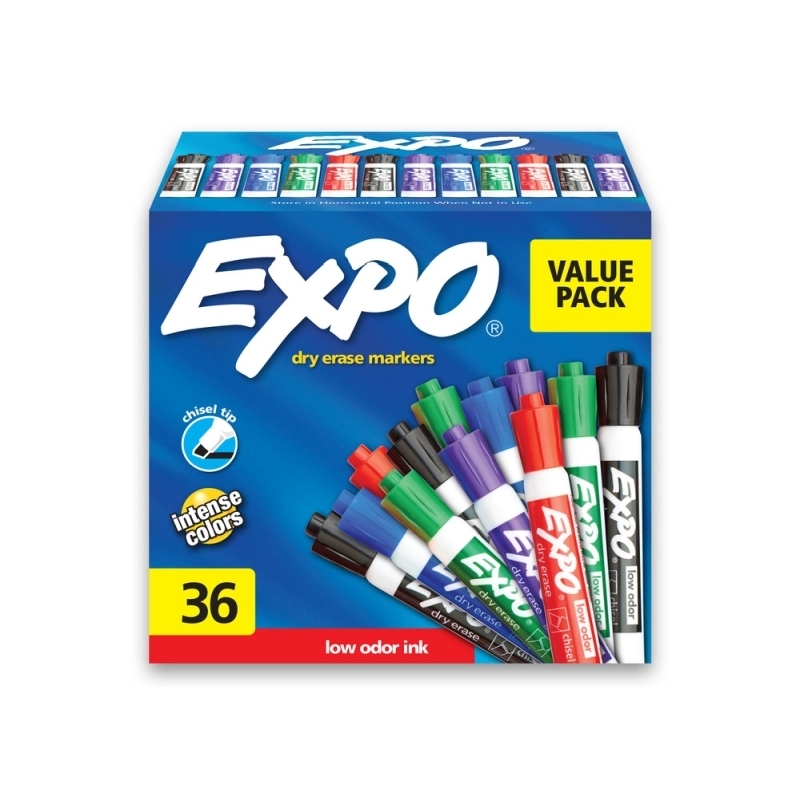 Expo D/E WB Marker CT Ast Bx36/Product Detail/Stationery