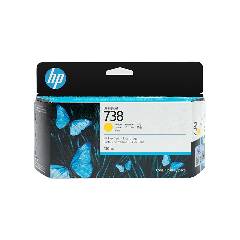 HP #738 130ml Yell Ink 498N7A/Product Detail/Stationery