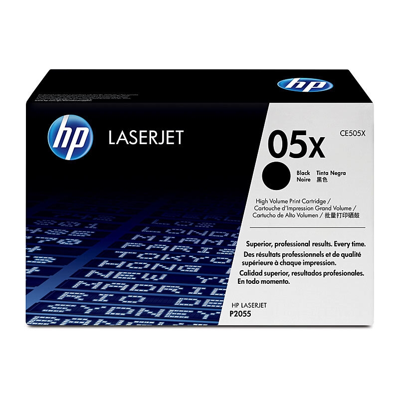HP #05X Black Toner CE505X/Product Detail/Stationery