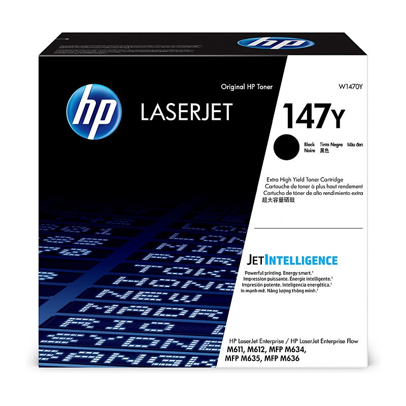 HP #147Y Black Toner W1470Y/Product Detail/Stationery
