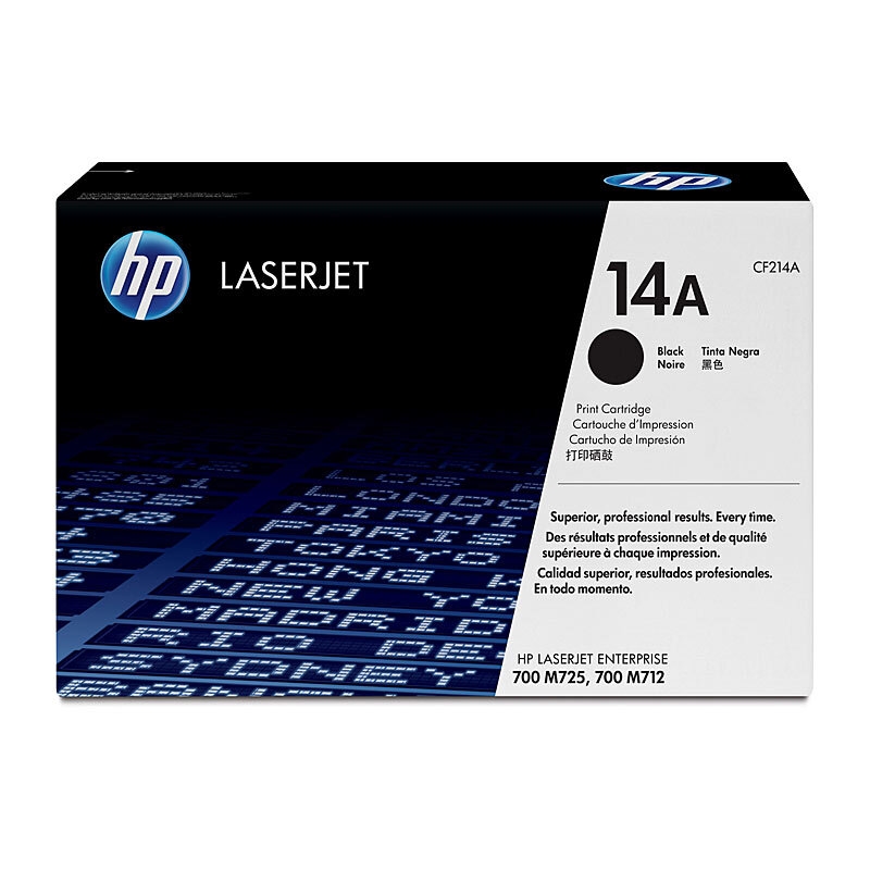 HP #14A Black Toner CF214A/Product Detail/Stationery