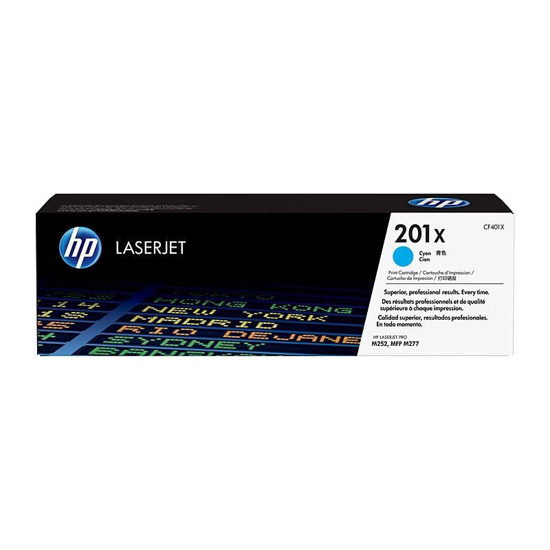 HP #201X Cyan Toner CF401X/Product Detail/Stationery