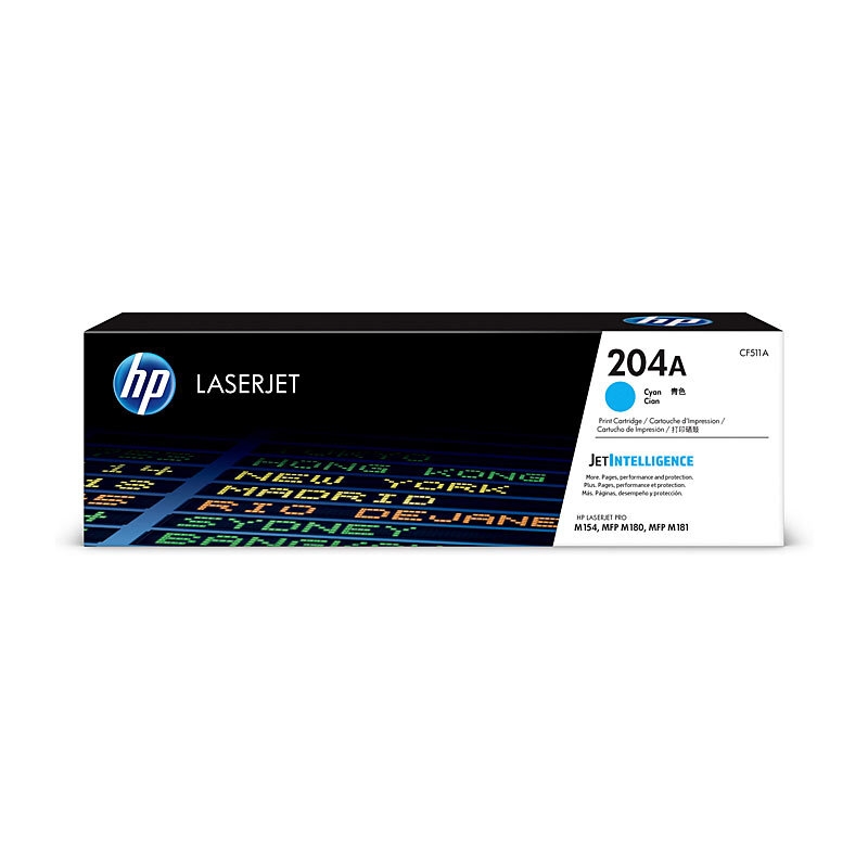 HP #204A Cyan Toner CF511A/Product Detail/Stationery