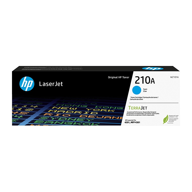 HP #210A Cyan Toner W2101A/Product Detail/Stationery