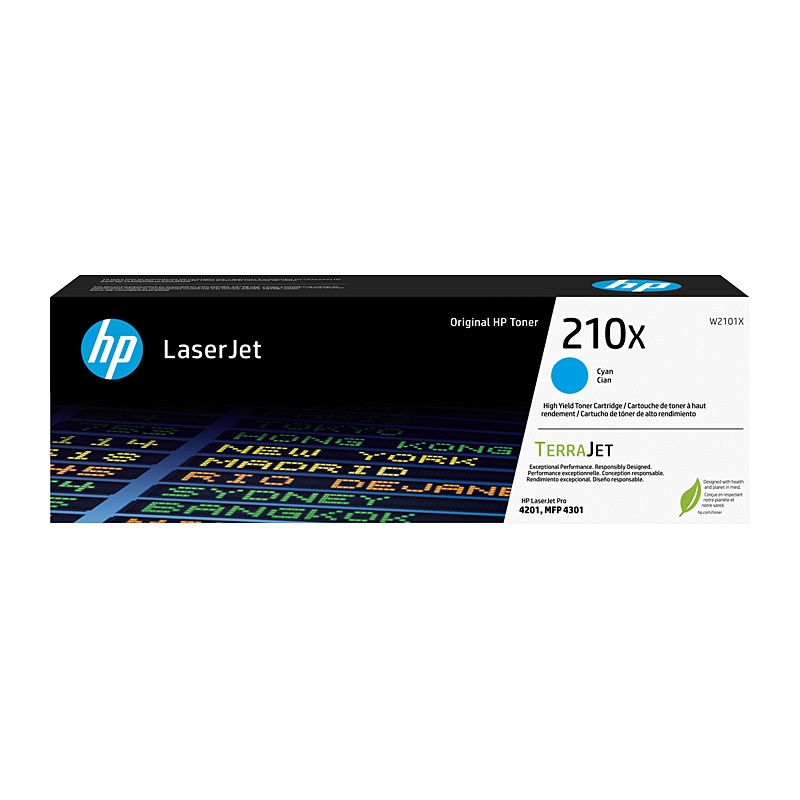 HP #210X Cyan Toner W2101X/Product Detail/Stationery