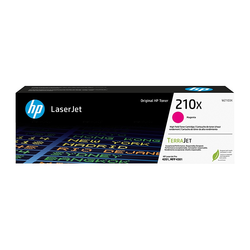 HP #210X Magenta Toner W2103X/Product Detail/Stationery