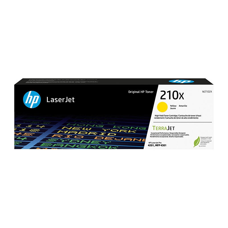 HP #210X Yellow Toner W2102X/Product Detail/Stationery