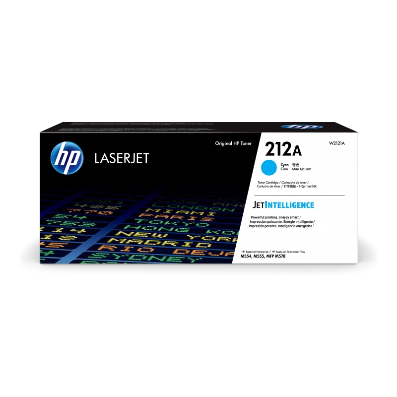 HP #212A Cyan Toner W2121A/Product Detail/Stationery