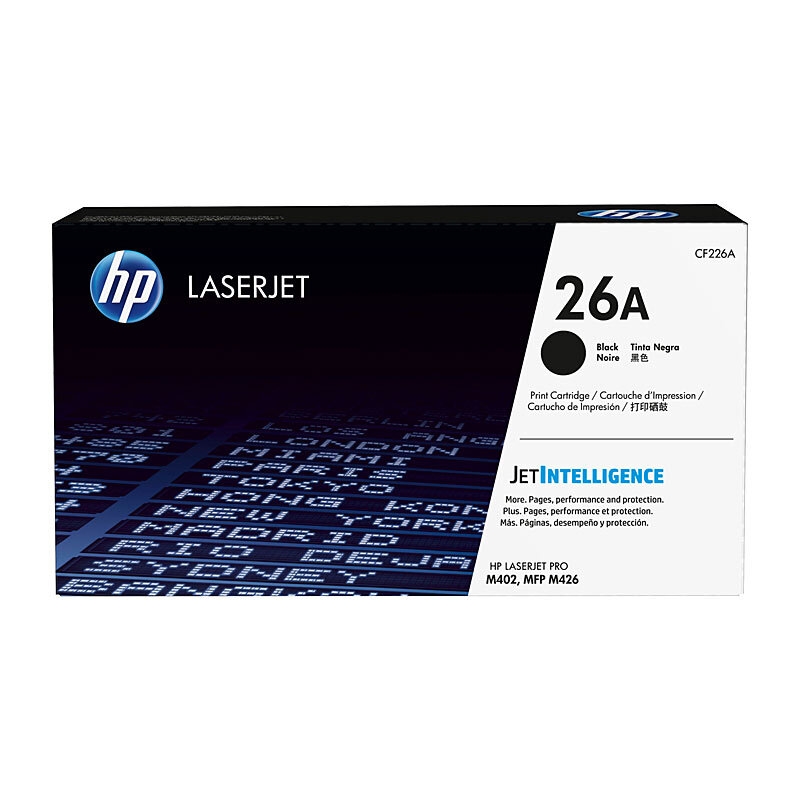 HP #26A Black Toner CF226A/Product Detail/Stationery