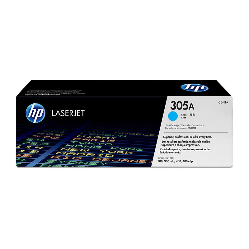 HP #305A Cyan Toner CE411A/Product Detail/Stationery