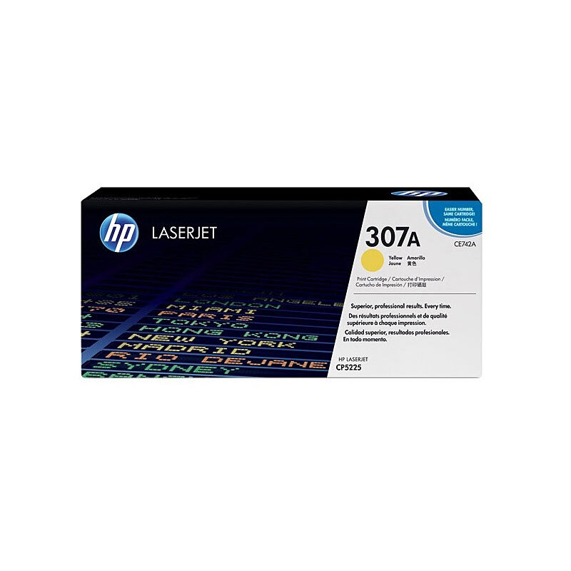 HP #307A Yellow Toner CE742A/Product Detail/Stationery