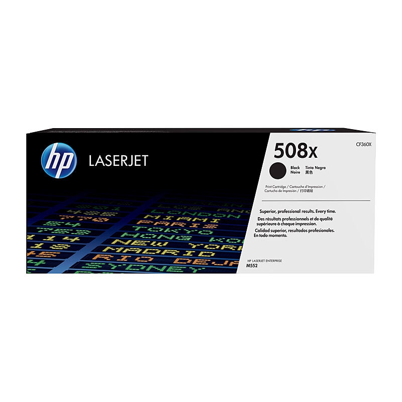 HP #508X Black Toner CF360X/Product Detail/Stationery