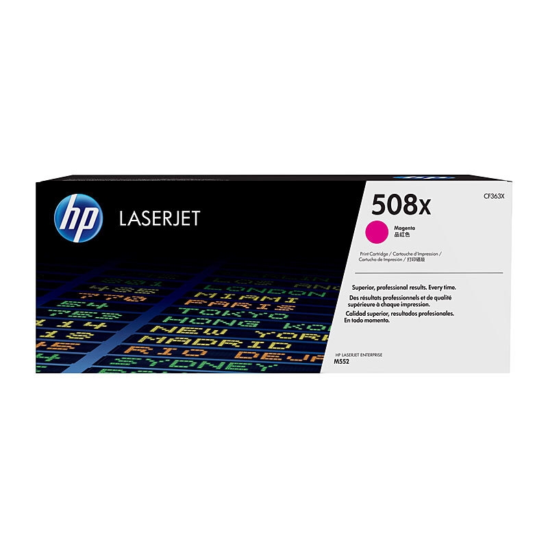 HP #508X Magenta Toner CF363X/Product Detail/Stationery