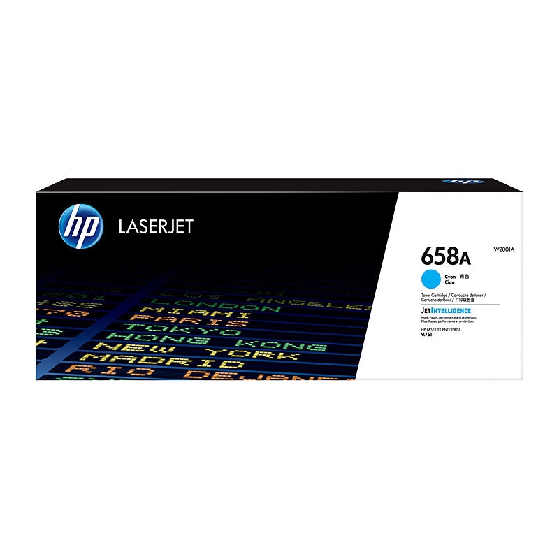 HP #658A Cyan Toner W2001A/Product Detail/Stationery
