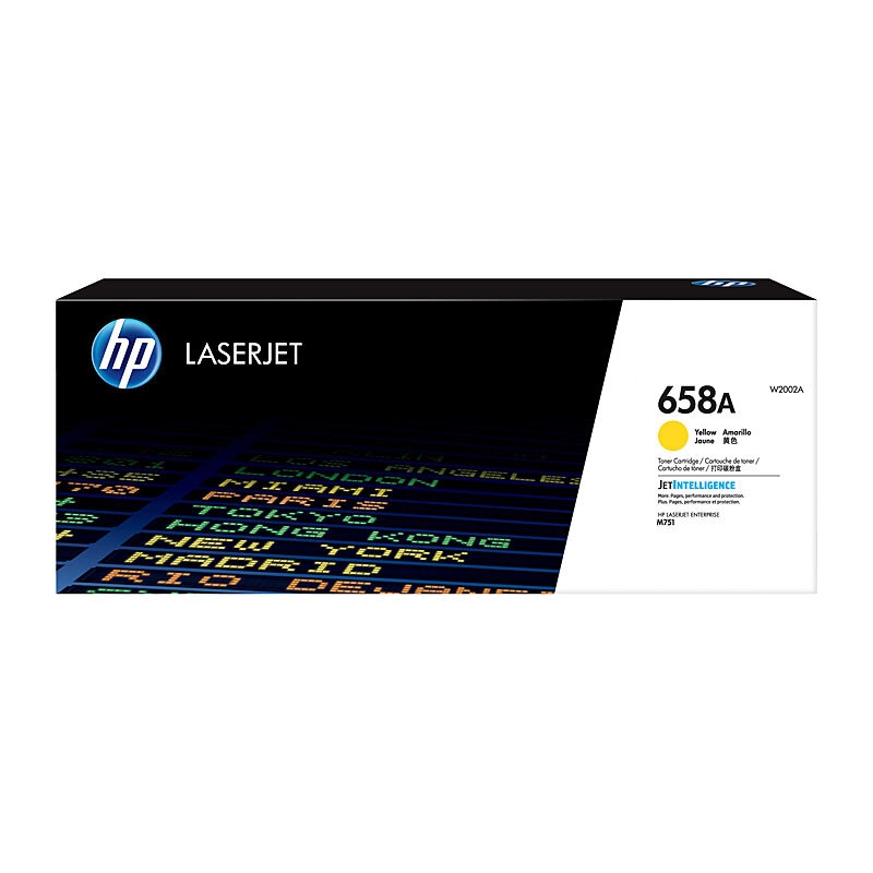 HP #658A Yellow Toner W2002A/Product Detail/Stationery