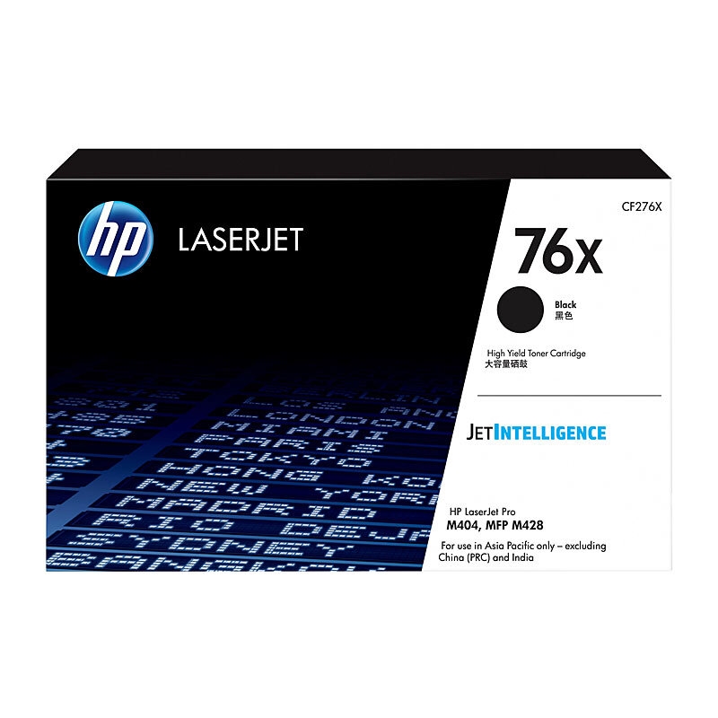 HP #76X Black Toner CF276X/Product Detail/Stationery