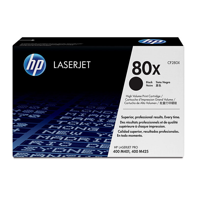 HP #80X Black Toner CF280X/Product Detail/Stationery