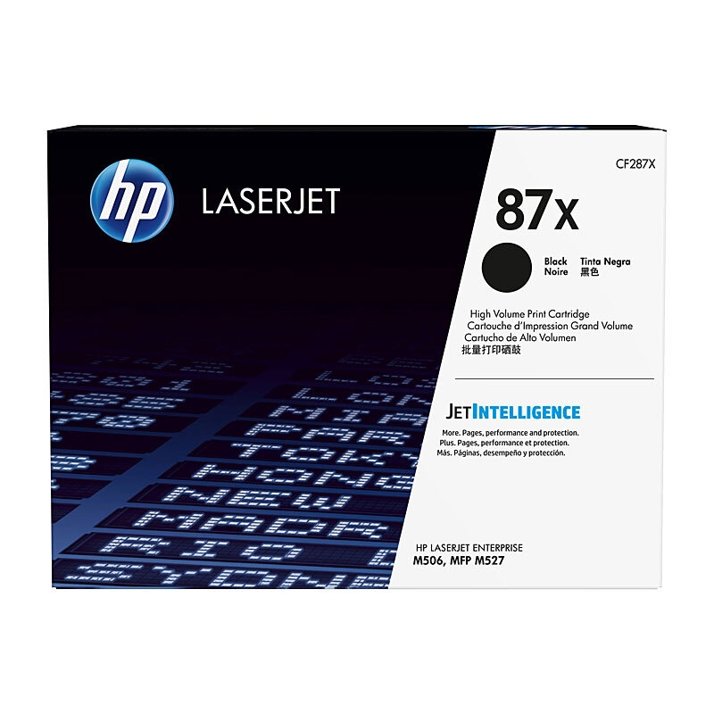 HP #87X Black Toner CF287X/Product Detail/Stationery