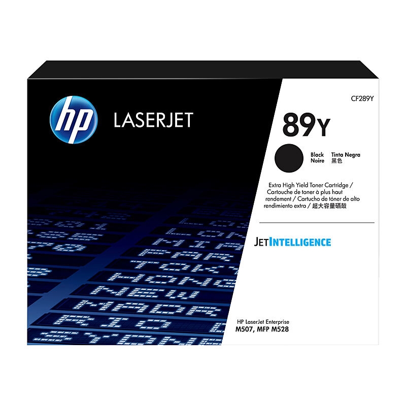 HP #89Y Black Toner CF289Y/Product Detail/Stationery