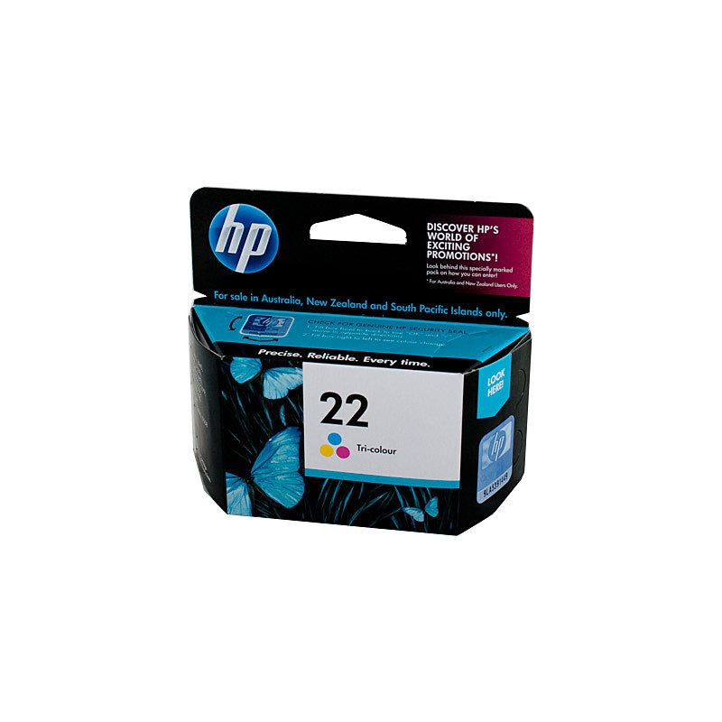 HP #22 Colour Ink Cart C9352AA/Product Detail/Stationery