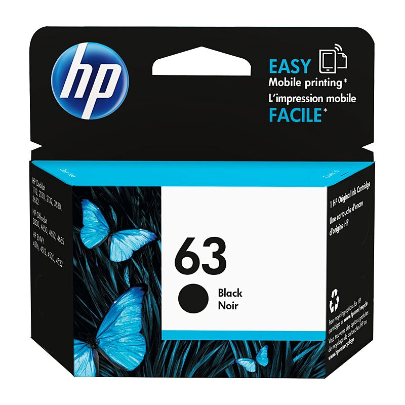 HP #63 Black Ink F6U62AA/Product Detail/Stationery