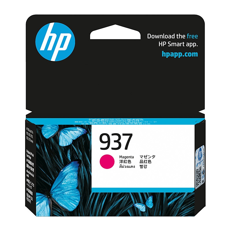 HP #937 Magenta Ink 4S6W3NA/Product Detail/Stationery