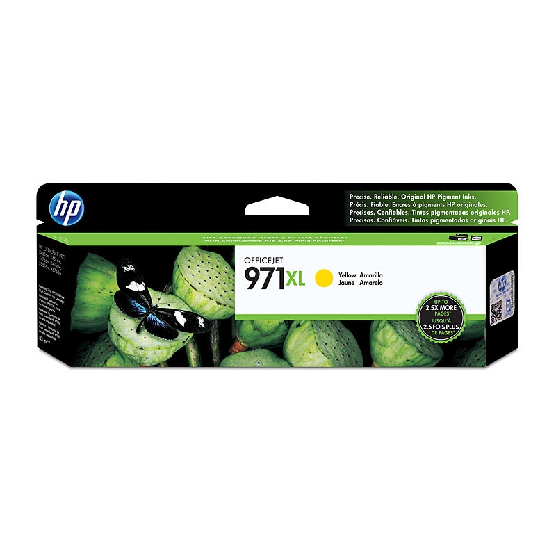HP #971XL Yellow Ink CN628AA/Product Detail/Stationery