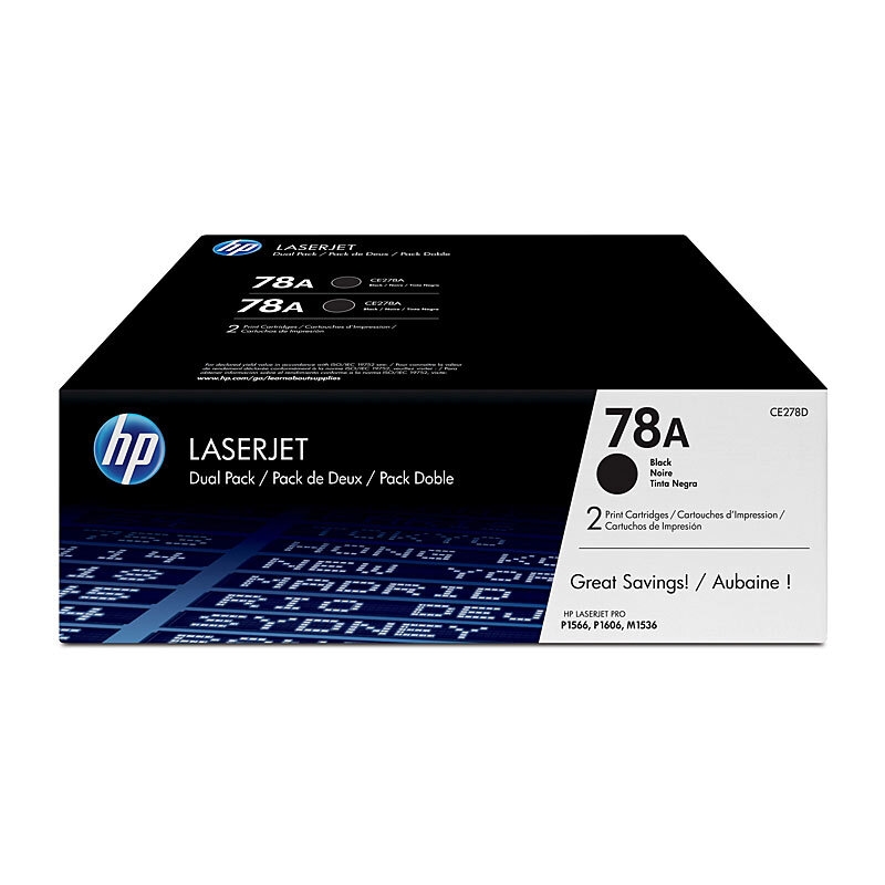 HP #78A Twin Pack CE278AD/Product Detail/Stationery