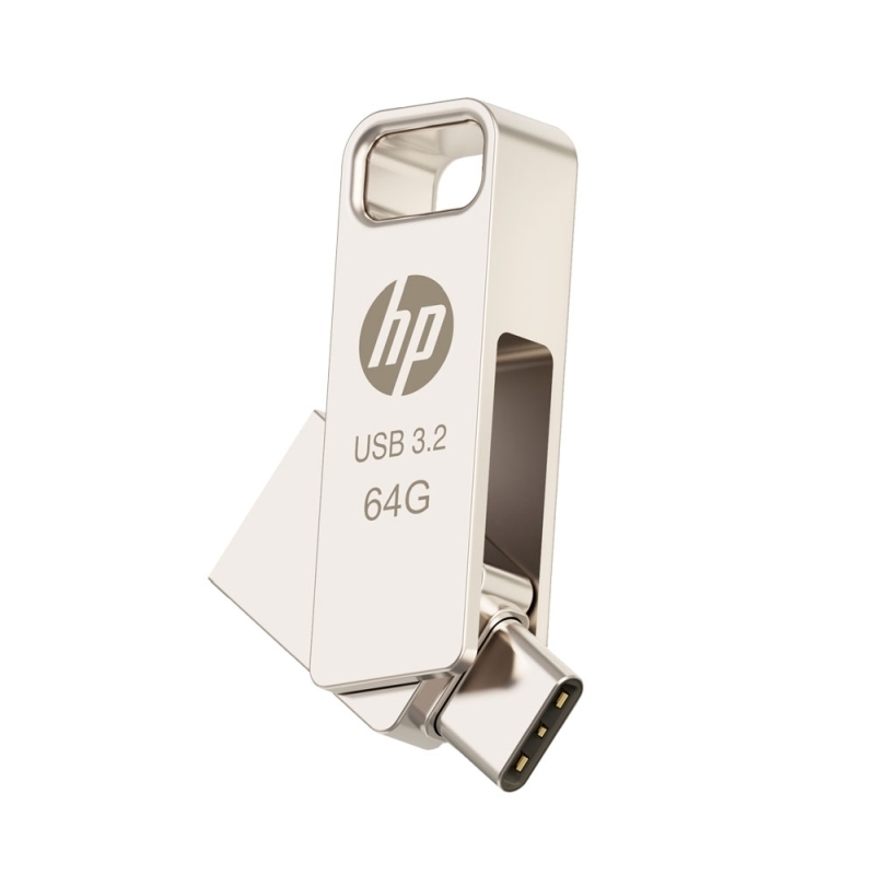 HP x206C OTG USB A & C 3.2 Flash Drive - 64GB/Product Detail/Storage