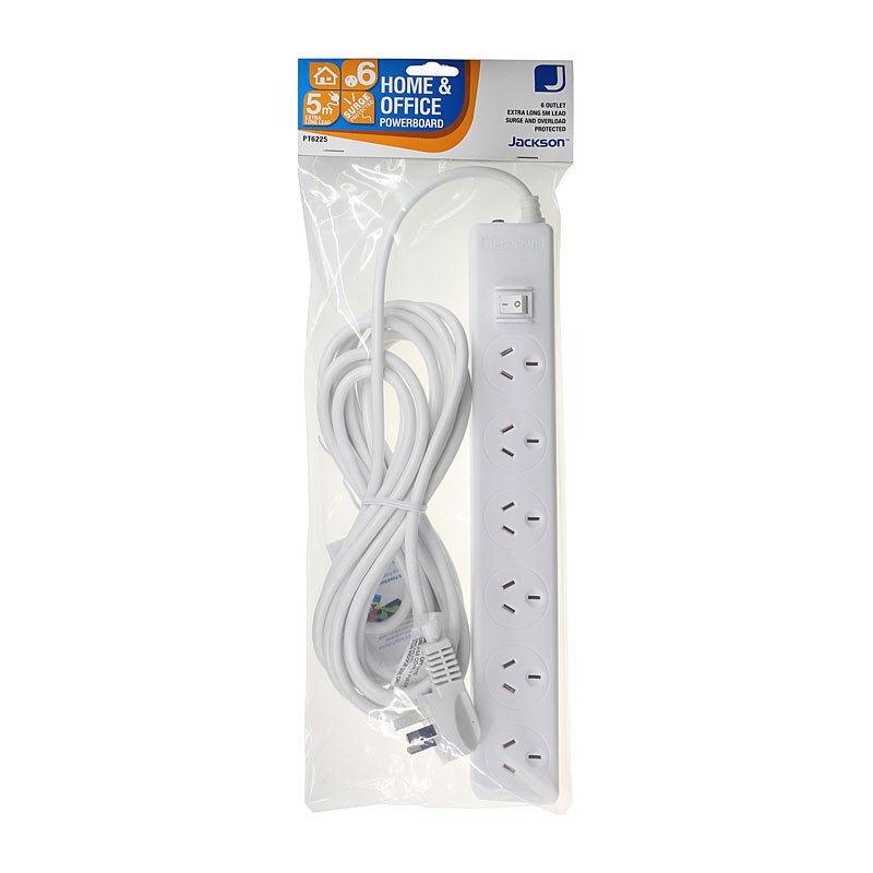 Jackson 6 Way Powerboard 5m/Product Detail/Electronics