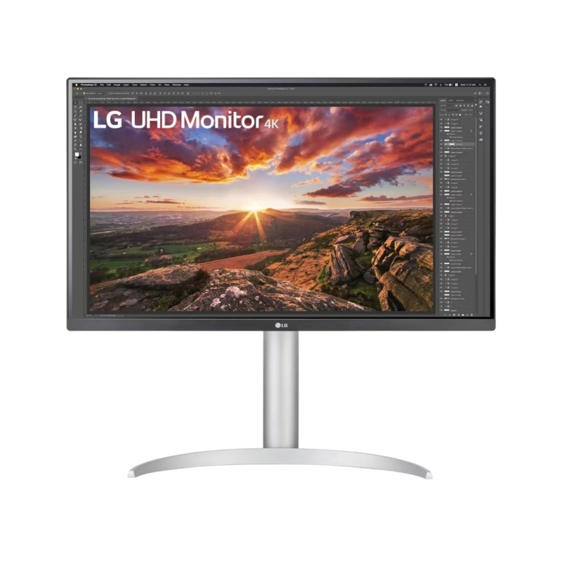 LG 27'' 27SR73U-W 4K UHD IPS Monitor - 3840x2160 (16:9) / 5ms / 60Hz/Product Detail/Electronics