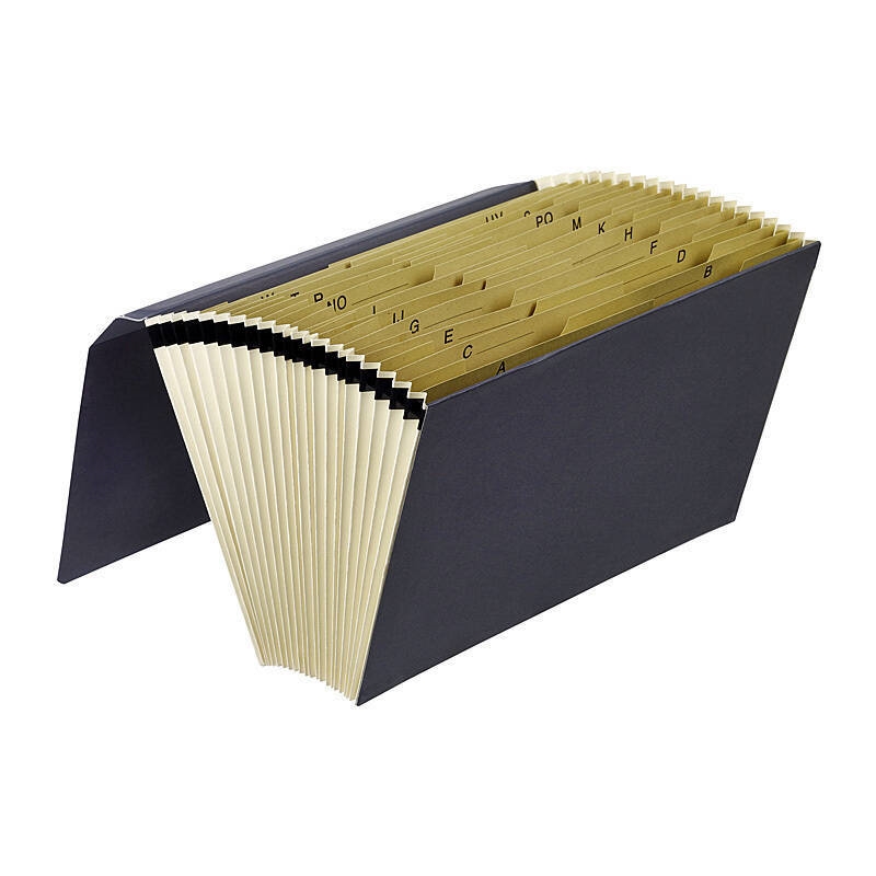 Marbig Expanding File Foolscap A-Z Dark Grey/Product Detail/Stationery