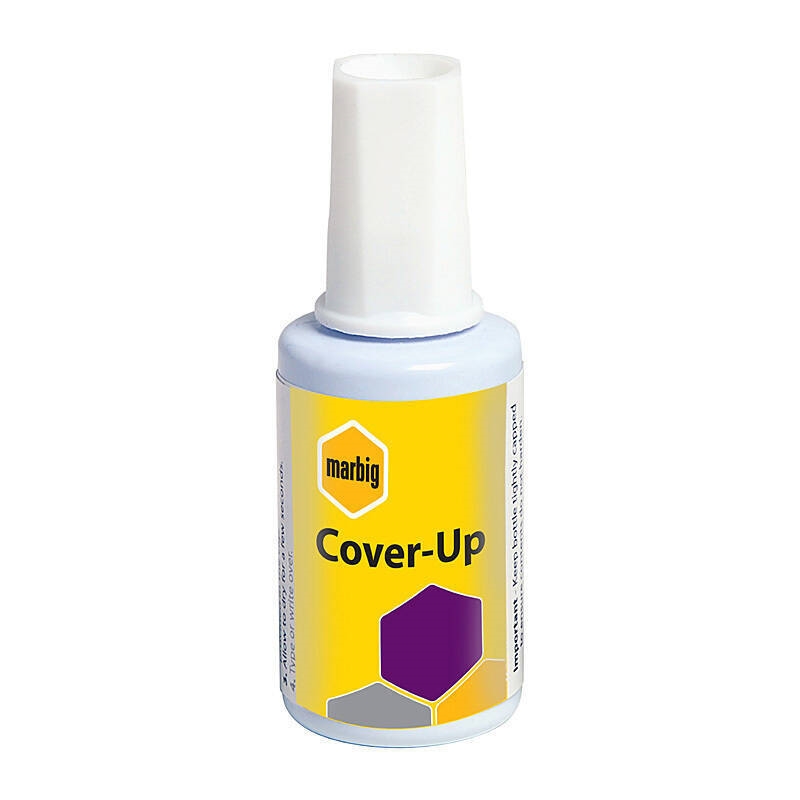 Marbig Correction Fluid Cover Up 20ml/Product Detail/Stationery